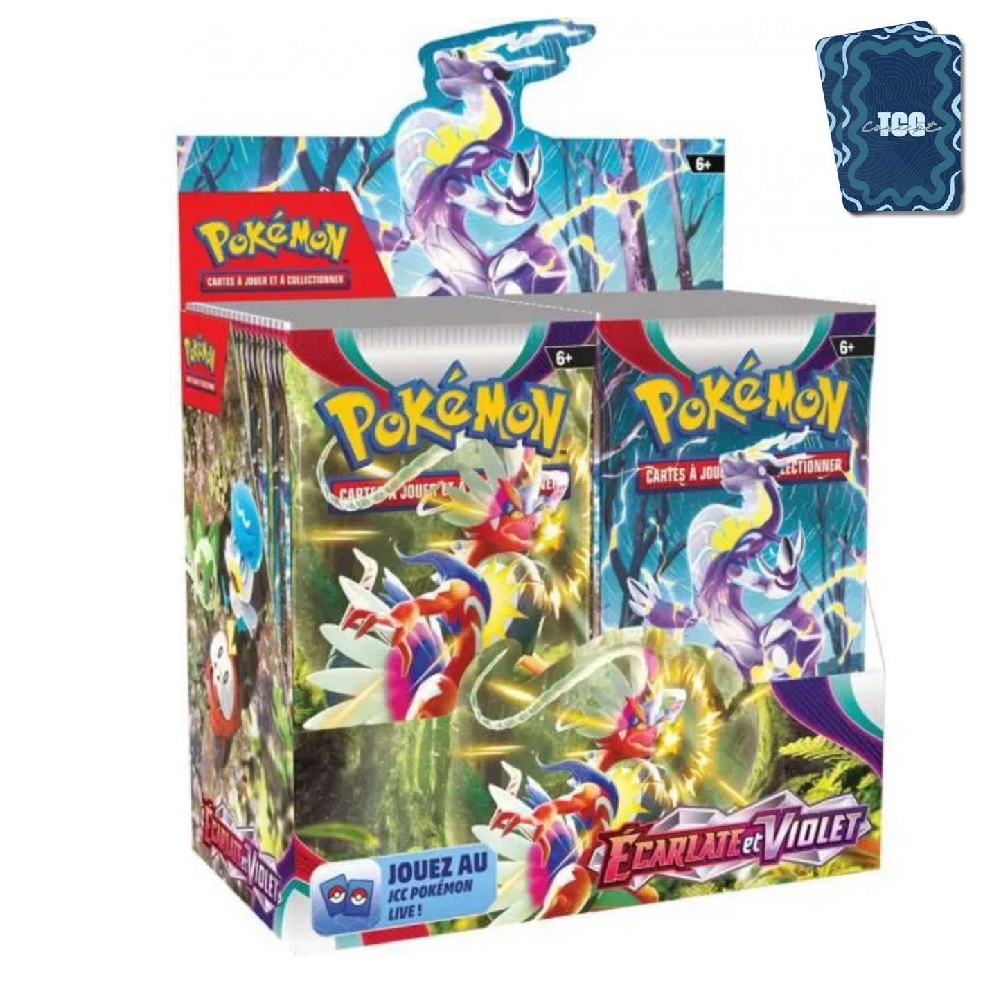 Pokémon - Display de 36 boosters EV01 : Écarlate et Violet