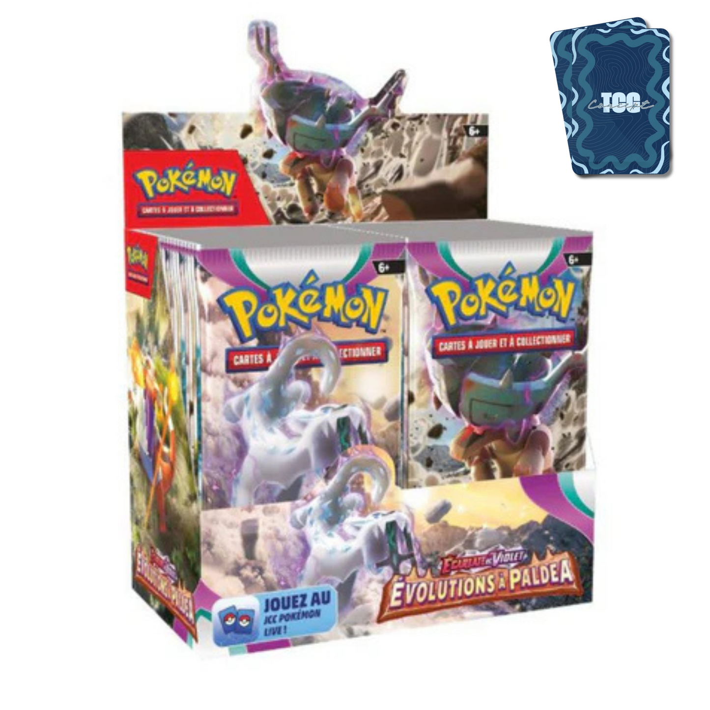 Pokémon - Display de 36 boosters EV02 : Évolutions à Paldea