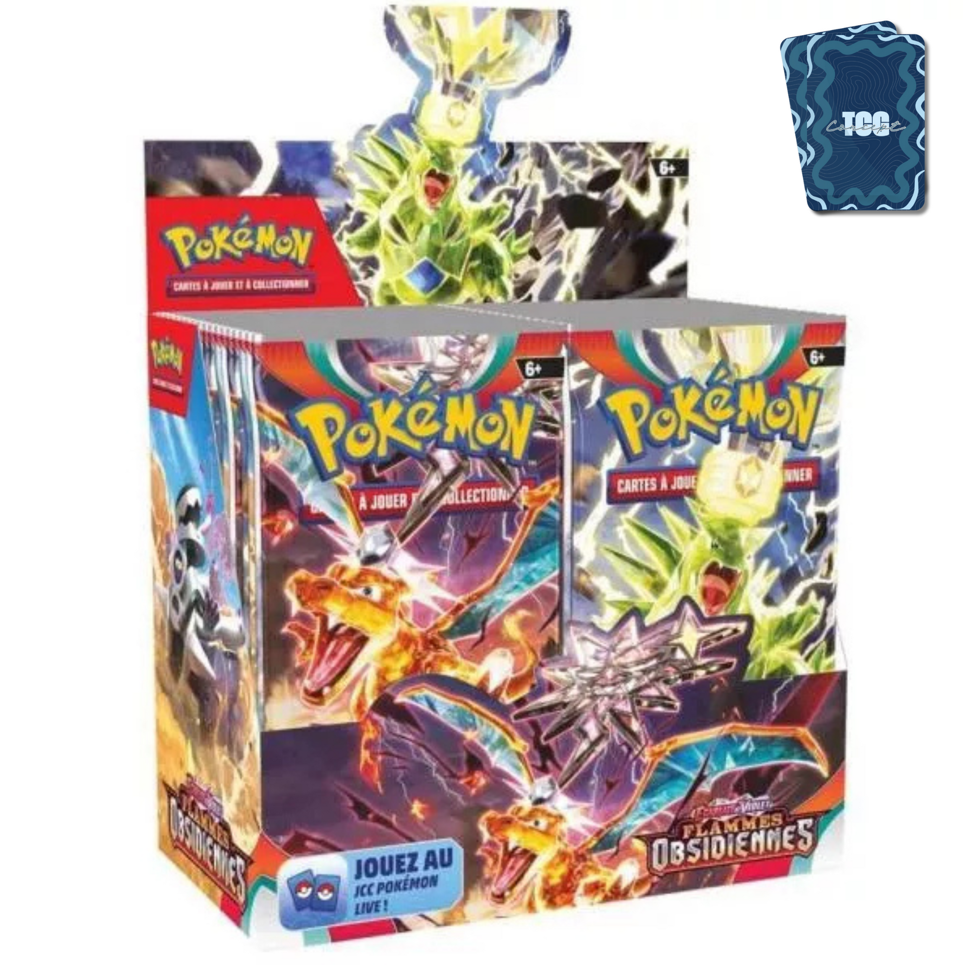 Pokemon-Displayde36boostersFlammesObsidiennesEV03